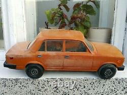 Vintage Lada Vaz 2107 Large Toy Car Model 1990 Ussr Russia Cccp Soviet Era 18