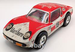 Vintage Lamborghini Miura Tin Toy Car Friction Japan Toy Hope Marlboro Red