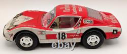 Vintage Lamborghini Miura Tin Toy Car Friction Japan Toy Hope Marlboro Red