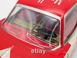 Vintage Lamborghini Miura Tin Toy Car Friction Japan Toy Hope Marlboro Red