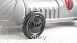 Vintage Large Renwal Plastic Racer Car Silver 9.5in Vtg No. 173 USA Rare