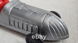 Vintage Large Renwal Plastic Racer Car Silver 9.5in Vtg No. 173 USA Rare