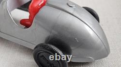 Vintage Large Renwal Plastic Racer Car Silver 9.5in Vtg No. 173 USA Rare