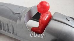 Vintage Large Renwal Plastic Racer Car Silver 9.5in Vtg No. 173 USA Rare