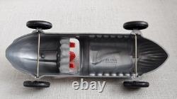 Vintage Large Renwal Plastic Racer Car Silver 9.5in Vtg No. 173 USA Rare