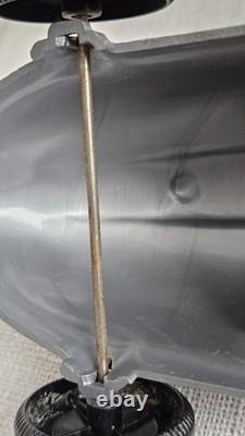 Vintage Large Renwal Plastic Racer Car Silver 9.5in Vtg No. 173 USA Rare