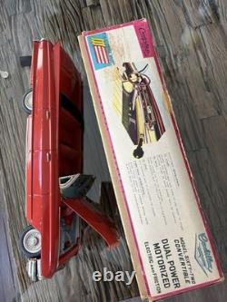 Vintage Large Tin Battery Op. Cadillac, SSS Japan 1961 Boxed