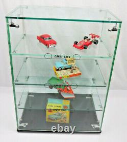 Vintage Late 50's Retail Corgi Glass Display Unit