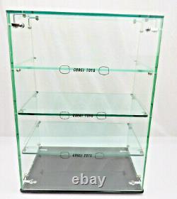 Vintage Late 50's Retail Corgi Glass Display Unit
