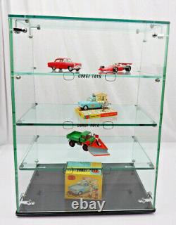 Vintage Late 50's Retail Corgi Glass Display Unit