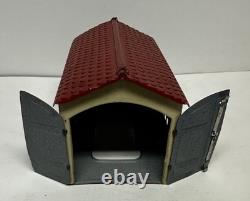 Vintage Lehmann 760 Mechanical Metal Tin Racing Car Toy With Garage Germany