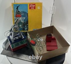 Vintage Lehmann Rigi 900 Cable Car Gondola Toy W Germany Box Untested