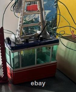 Vintage Lehmann Rigi 900 Cable Car Gondola Toy W Germany Box Untested