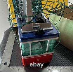 Vintage Lehmann Rigi 900 Cable Car Gondola Toy W Germany Box Untested