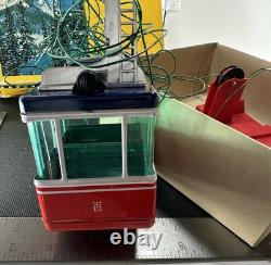 Vintage Lehmann Rigi 900 Cable Car Gondola Toy W Germany Box Untested