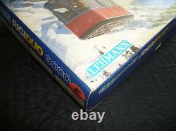 Vintage Lehmann Rigi Duo Snow Cable Car Toy Ski Lift Tram RigiDuo 9000 in box