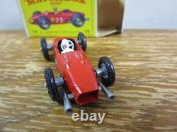 Vintage Lesney MATCHBOX #73 Ferrari Racing Car Original Box MINT CONDITION