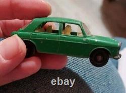 Vintage Lesney Matchbox #64 MG1100 Green Metal Diecast Car Man And Dog Made