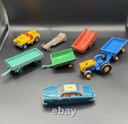 Vintage Lesney Matchbox Car Lot 1970's