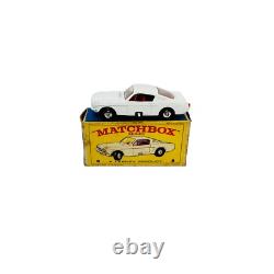 Vintage Lesney Matchbox No 8 Ford Mustang In Box Excellent Condition