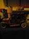 Vintage Lewis marks 10 lithograph wind-up toy car. Old Jalopy