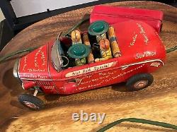 Vintage Line Mar Toys Tin Toy Car College Jalopy Made in Japan-1261.24