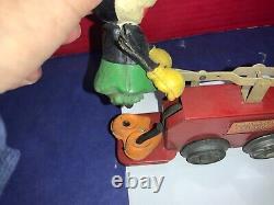 Vintage Lionel Mickey Mouse Hand Car No. 1100 NO BOX AS IS DAMAGED