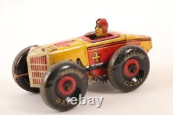 Vintage Louis Marx Wind Up Toy Car #4 /p95
