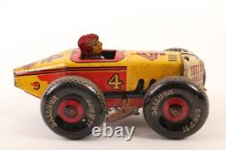 Vintage Louis Marx Wind Up Toy Car #4 /p95