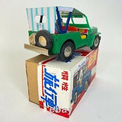 Vintage MF 739 old china tin Travelling Jeep Car NMIB