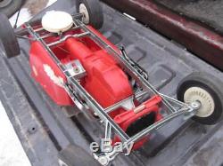 Vintage Marx Big Red Hot Rod Roadster Ford Model T Bucket Toy Car