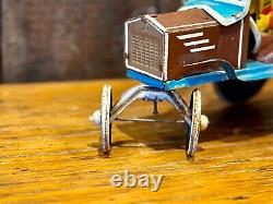 Vintage Marx Mortimer Snerd Tin Wind Up Crazy Car
