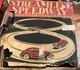 Vintage Marx Streamline 16 Racetracks, Windup Car, Track Keys Box