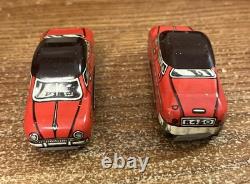 Vintage Marx Streamline 16 Racetracks, Windup Car, Track Keys Box