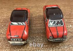 Vintage Marx Streamline 16 Racetracks, Windup Car, Track Keys Box