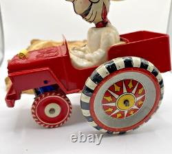Vintage Marx Toys Sheriff Sam Wind Up Whoopee Car Toy Made USA-Works-910.24