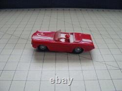 Vintage Marx Toys Slot Car Red Mustang Convertible 1964