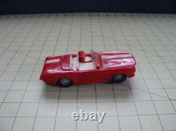 Vintage Marx Toys Slot Car Red Mustang Convertible 1964