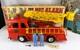 Vintage Marx Toys The Big Alarm Fire Truck Engine No 7 with Box & Figures 5140