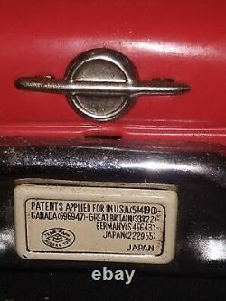 Vintage Masudaya Japan Battery Radio Remote Control Tin Toy Car Radicon Sedan