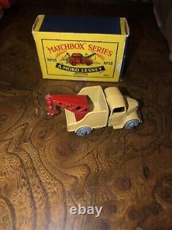 Vintage Match Box Toys A Moko Lesney Car No. 13 With Box