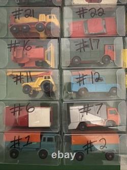 Vintage Matchbox Lesney Toys 1970s 1-75 Series London E-9, Missing Fews