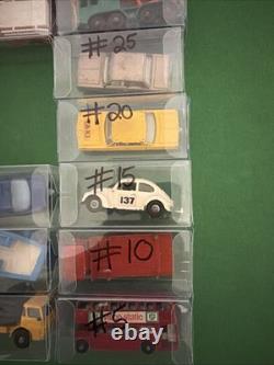 Vintage Matchbox Lesney Toys 1970s 1-75 Series London E-9, Missing Fews