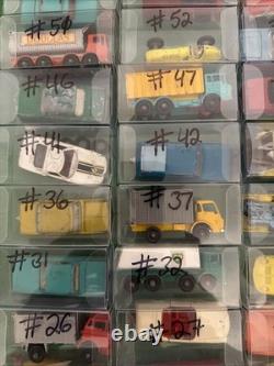 Vintage Matchbox Lesney Toys 1970s 1-75 Series London E-9, Missing Fews