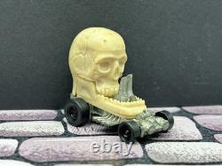 Vintage Mattel Hot Wheels Redline Era Skull Head Car Zowees Numb Skull