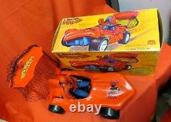 Vintage Mego 1979 Canada Grand Toys Spider Car Boxed Marvel Wgsh Joezeta