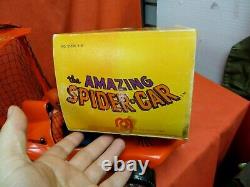 Vintage Mego 1979 Canada Grand Toys Spider Car Boxed Marvel Wgsh Joezeta