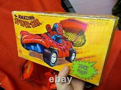 Vintage Mego 1979 Canada Grand Toys Spider Car Boxed Marvel Wgsh Joezeta