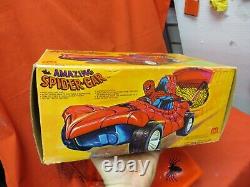 Vintage Mego 1979 Canada Grand Toys Spider Car Boxed Marvel Wgsh Joezeta