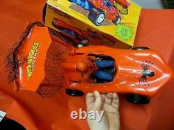 Vintage Mego 1979 Canada Grand Toys Spider Car Boxed Marvel Wgsh Joezeta